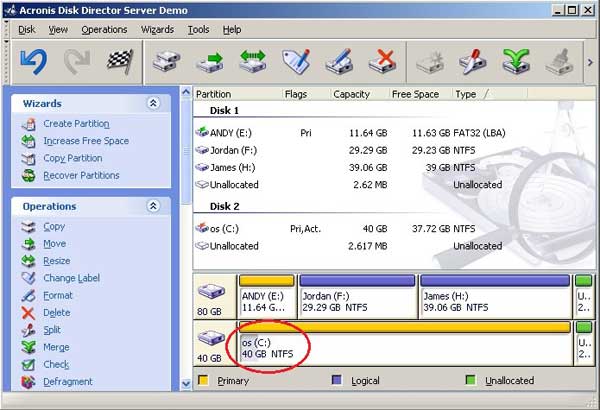 Merge partition