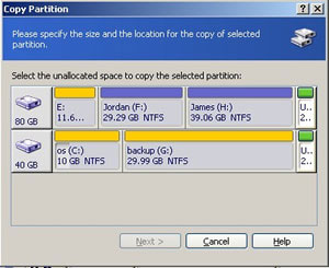 Copy Partition