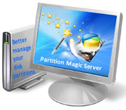 Partition magic server