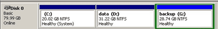 Disk layout