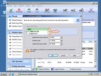 Erweitern Sie die Systemstartpartition