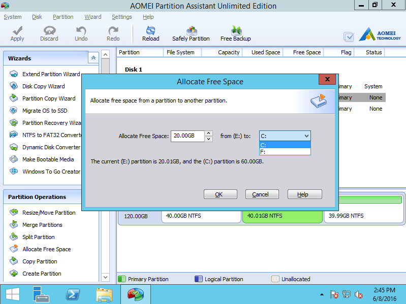 How To Extend C Drive Volume In Windows Vista