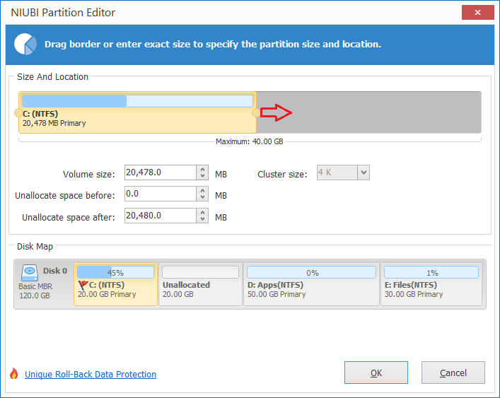 How to resize C drive in Windows Server 2012 (R2) with ease?