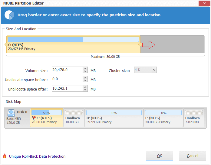 merge partitions windows 10 diskpart