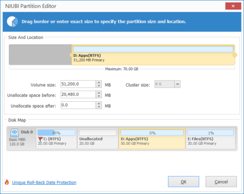 Move unallocated